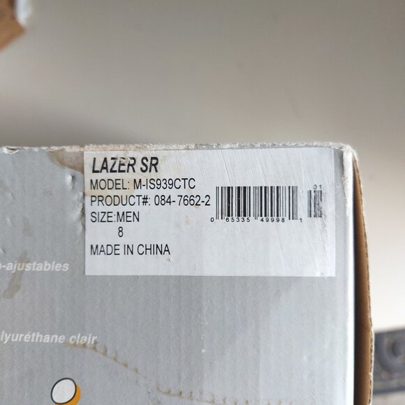 Roller Blades CCM Inlines Men's - Size 8 - Lazer SR and Protective Gear - Picture 12 of 12